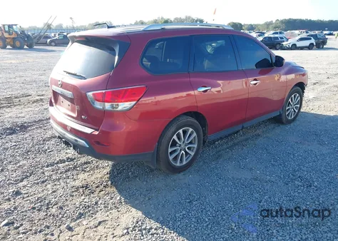 2014 Nissan Pathfinder Sv из США, поврежденный, VIN 5N1AR2MN2EC639588